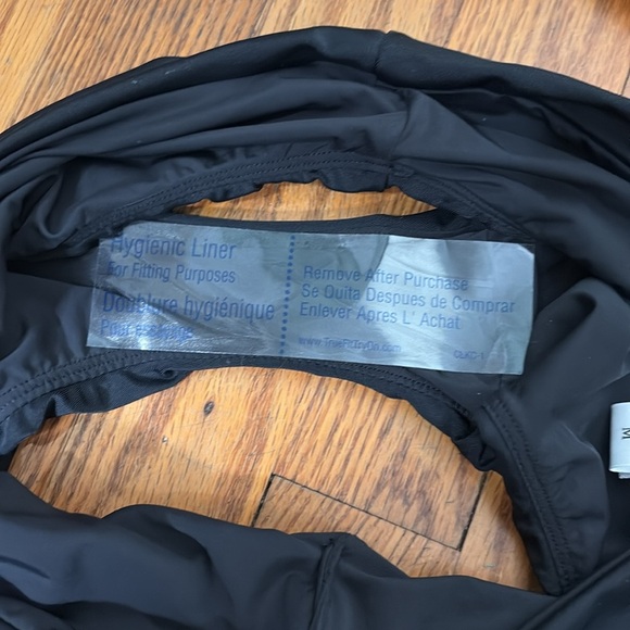 Andie Bikini Set Bonita Top 90s High Waisted Bottom Leopard Black M-DD NWT - Picture 5 of 13